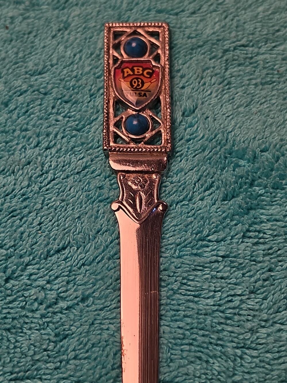 Vintage 1993 ABC Bowling National Championship Souvenir Letter Opener Tulsa OK